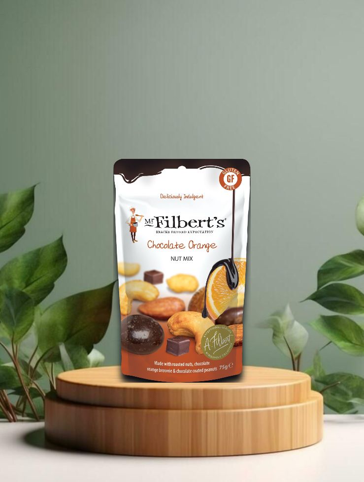 Mr. Filberts Chocolate Orange Nut Mix 75g