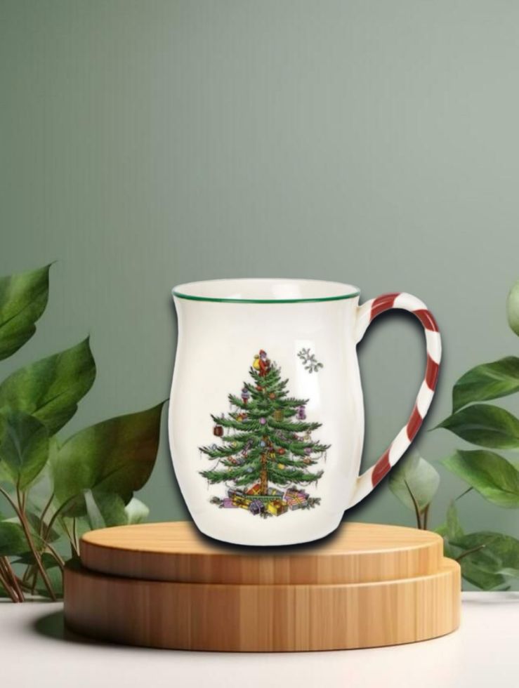 Mug - Peppermint Handle