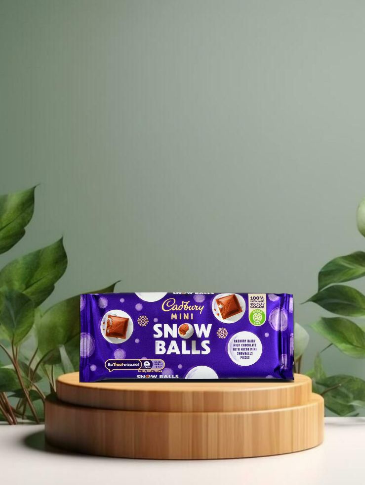 Cadbury Dairy Milk Mini Snowballs 110g