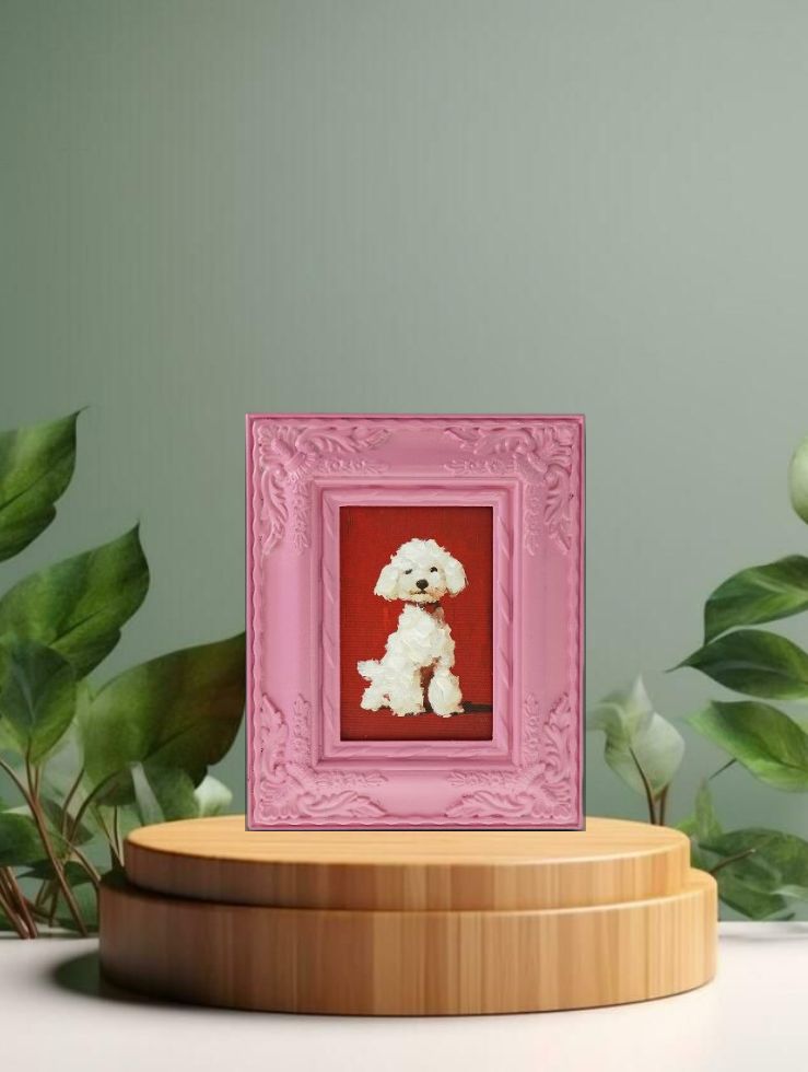 Bild Hund, pink