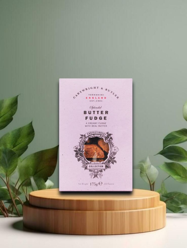 C&amp;B Butter Fudge 175g Karton