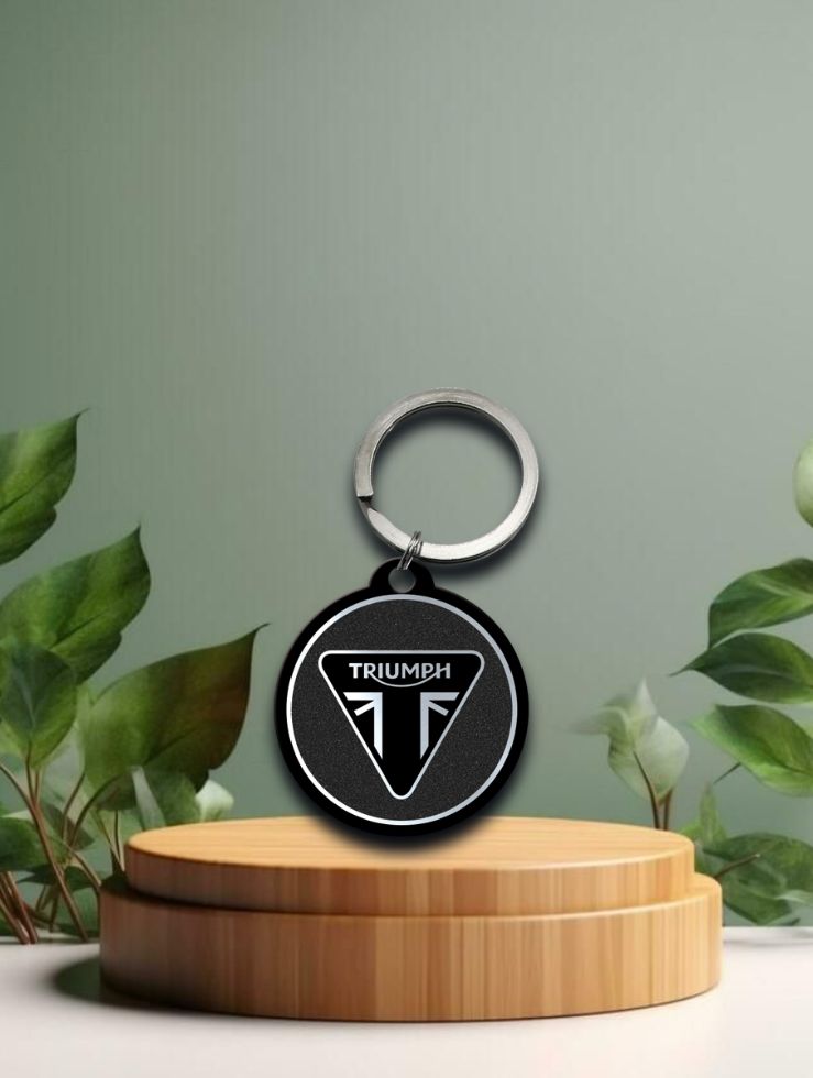 Nostalgic Art Schlüsselanhänger Rund »Triumph - Logo«