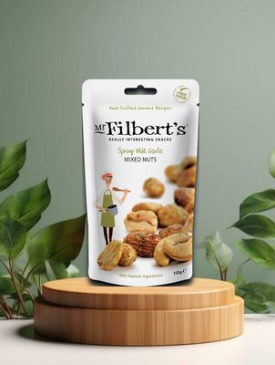 Mr. Filberts Spring Wild Garlic Mixed Nuts 100g