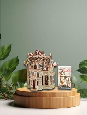 3D Greetings Card   Dolls House
