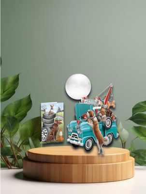 3D Greetings Card Bernards Breakdowns 3D Greetings Card Bernards Breakdowns