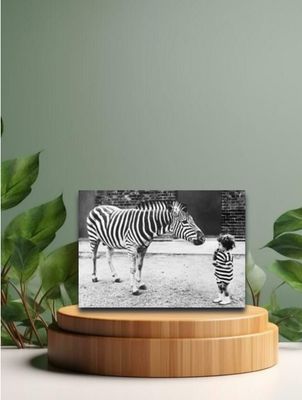 Vintage Postkarten Wer ist das Original? schwarz/weiss 12x17cm Vintage Postkarten Wer ist das Original? schwarz/weiss 12x17cm