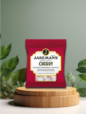 Jakemans Cherry soothing Menthol Lozenges 73g