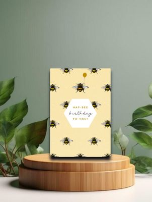 The new rock on Hap-Bee Day The new rock on Hap-Bee Day