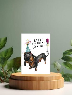 Snow Tap Happy Birthday Sausage