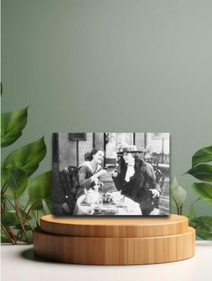 Vintage Postkarten Gartenfest schwarz/weiss 12x17cm Vintage Postkarten Gartenfest schwarz/weiss 12x17cm