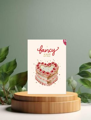 The Art File Slice of you cake - Be Mine