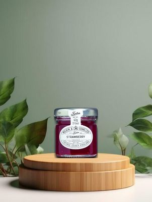 W&S Strawberry Conserve 42g Glas W&S Strawberry Conserve 42g Glas