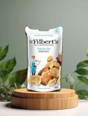 Mr. Filberts Simply Sea Salt Mixed Nuts 100g Mr. Filberts Simply Sea Salt Mixed Nuts 100g