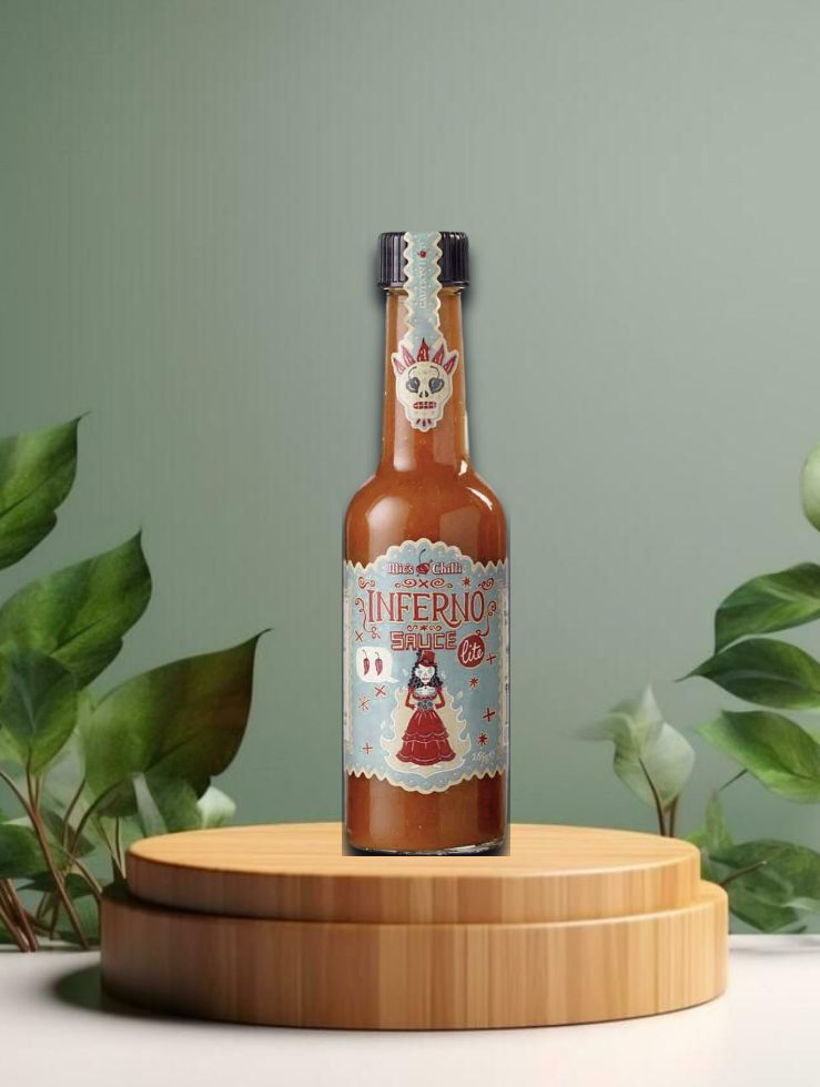 Mic`s Chilli Inferno Sauce Lite 155g Flasche