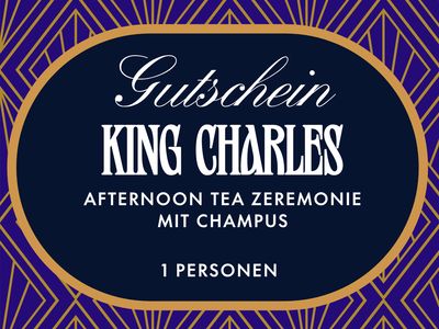 King Charles Afternoon Tea Gutschein 1 Person