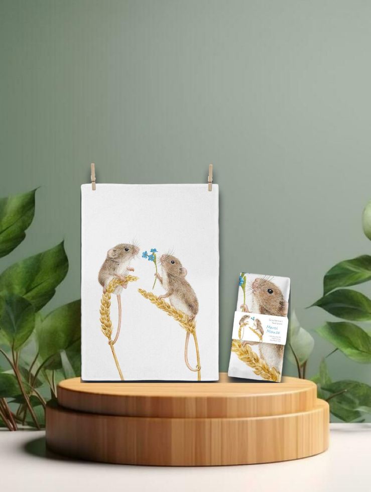 Geschirrtuch Merci Mouse