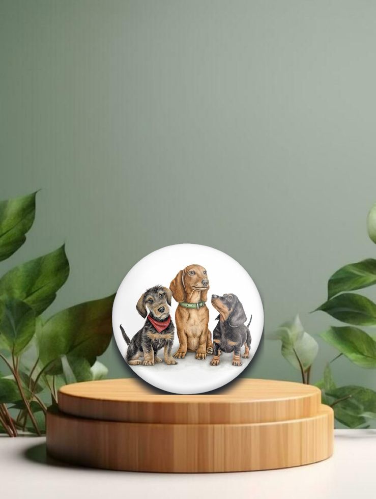 Dekomagnet Doxie Gang