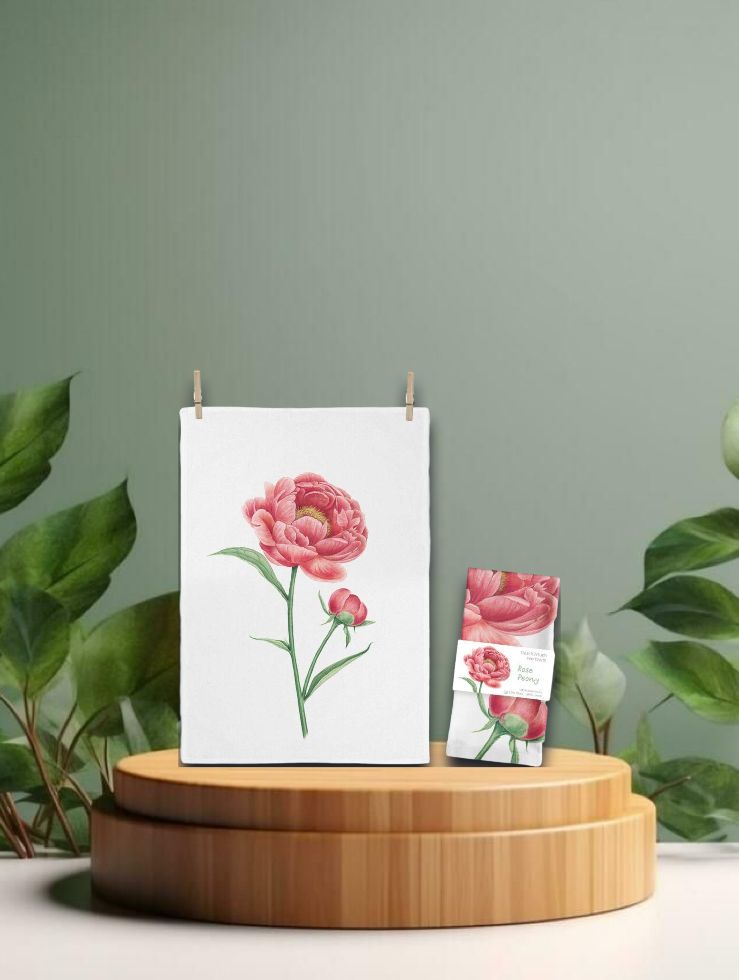 Geschirrtuch Rose Peony