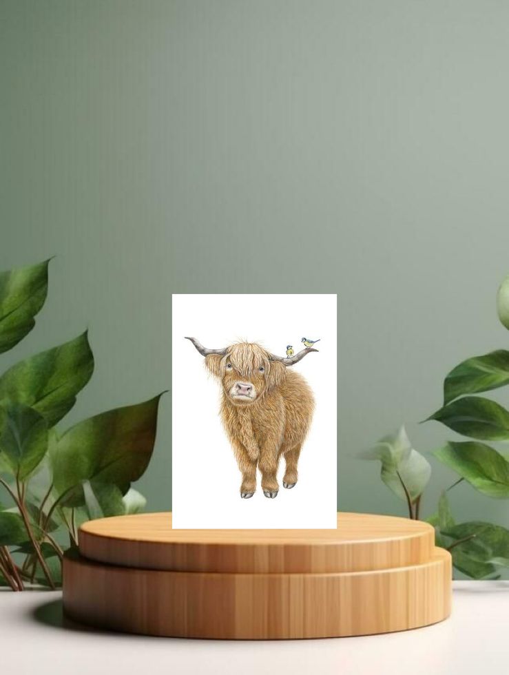 Postkarte Highland Tales