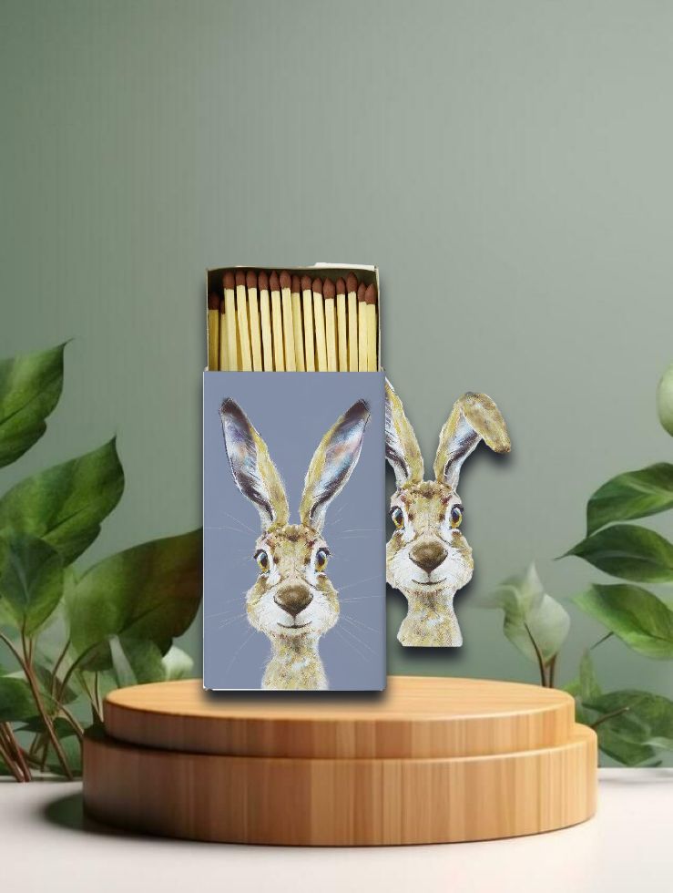 Streichholzschachtel - Rabbit Buster Blue - 11x6,5 cm
