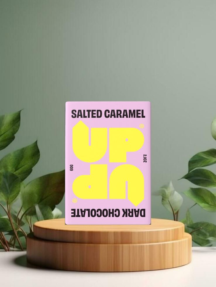 Up Up Mini Bar Salted Caramel Milk Chocolate 60g