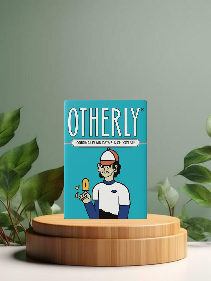 Otherly Mini Oat Bar Original Plain Chocolate 60g