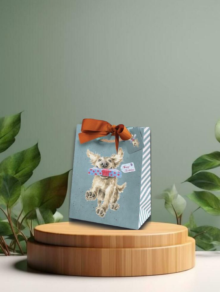 'Special Delivery' Golden Retriever medium gift bag