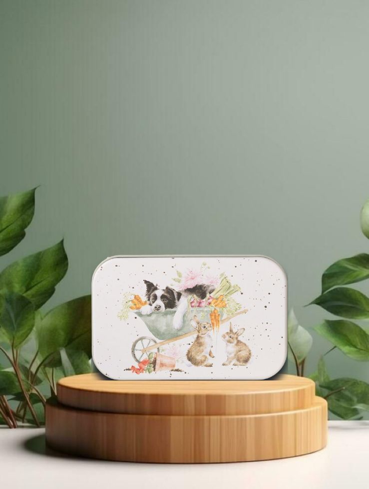 'Sleeping on the Job' Dog mini tin