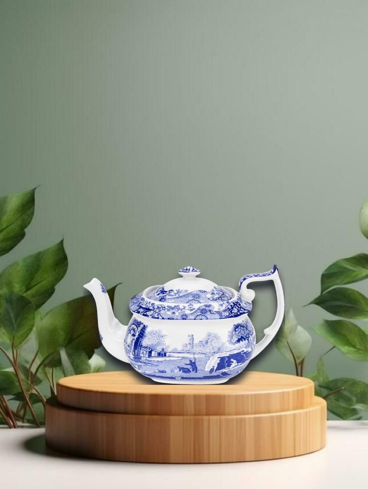 Teapot - Seconds Spode Blue Italian - 1.1 Liter
