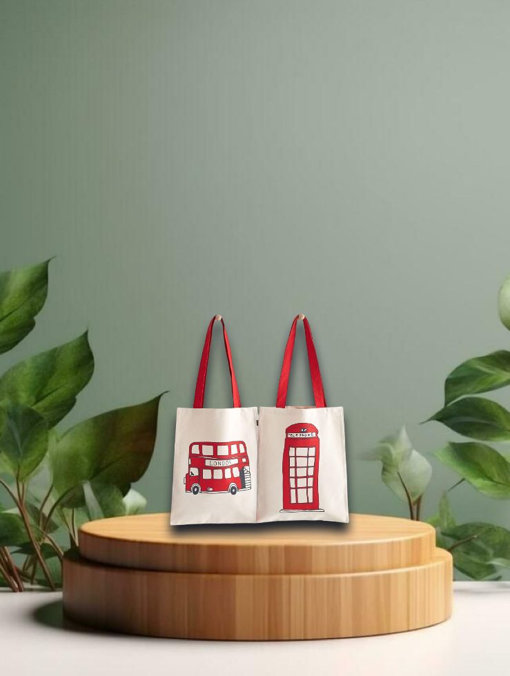 Victoria Eggs Telefon &amp; Bus Canvas-Tasche