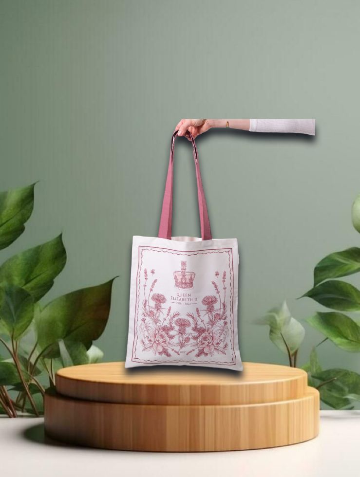 Victoria Eggs Gedenk-Canvas-Tasche der Königin