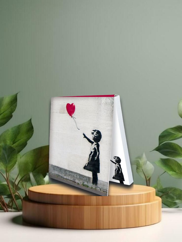 Klebezettel "Girl with Balloon"