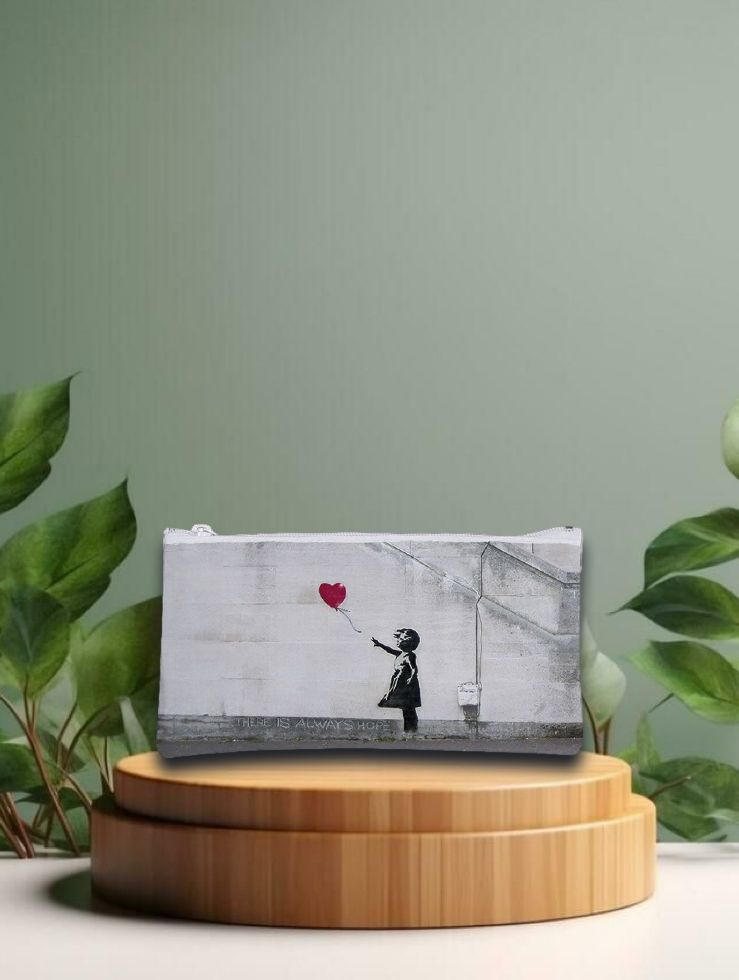 Etuitasche "Banksy, Girl with Balloon"