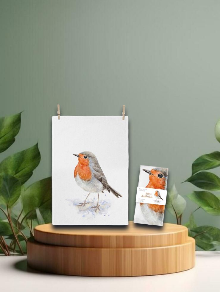 Geschirrtuch Robin Redbreast