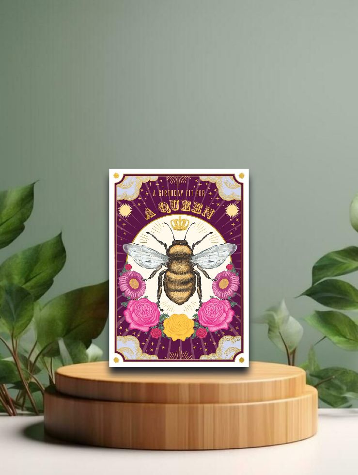 The Art File Birthday Queen Bee - Soulmates
