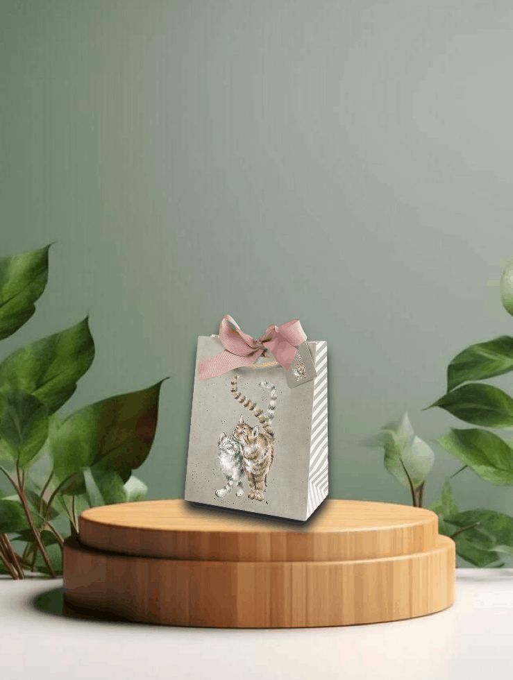 'Feline Good' Cat Medium Gift Bag