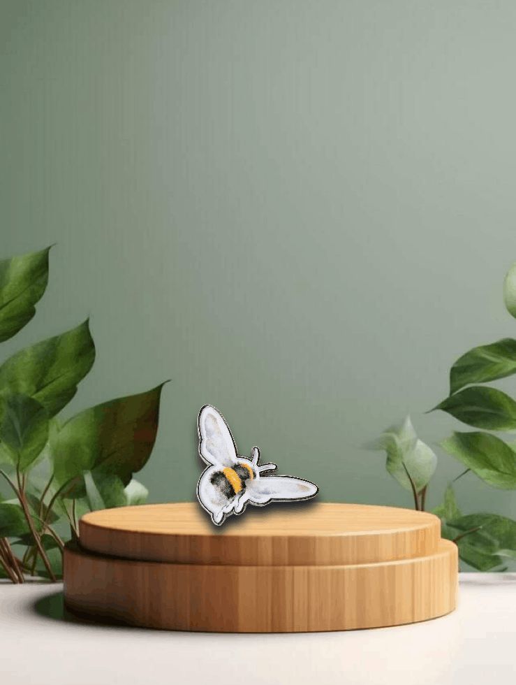 'Flight of the Bumblebee' Bee Pin Badge