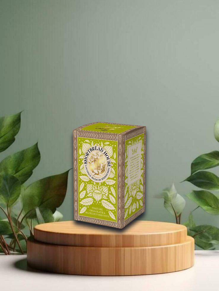 SHofE Teatime Chocolate &amp; Hazelnut Biscuits 140g