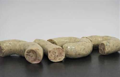 Andouillette Bio, 18.72€/kg. Vendu par 1.4kg soit: