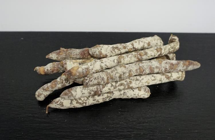 Batônnets de saucisson Bio, 30,48€/kg. Vendu par 500gr soit: