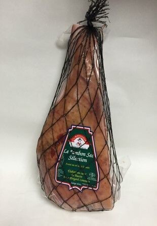 jambon sec 1/2, 3kg, 17.47€/kg.