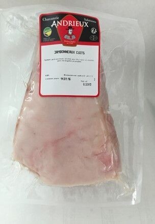 Jambonneau salé s/vide, 1kg, 7.59€/kg.