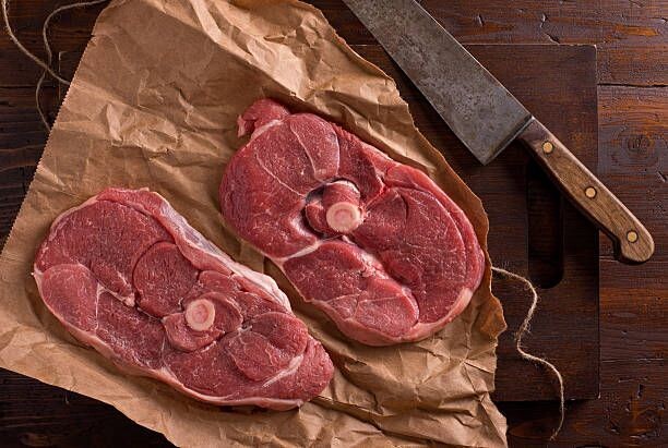 Tranche gigot a/os de mouton, 10 x 160gr, 18.77€/kg