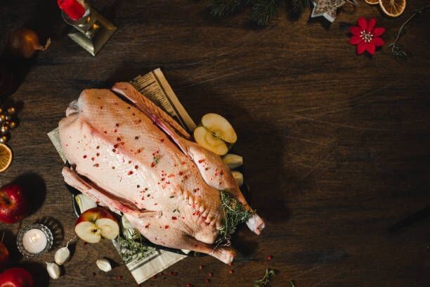 Canard barbarie, 8.63€/kg. Vendu par 2.5kg soit: