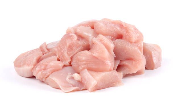 Morceaux de filet de dinde, 9.90€/kg. Vendu par 2kg soit:
