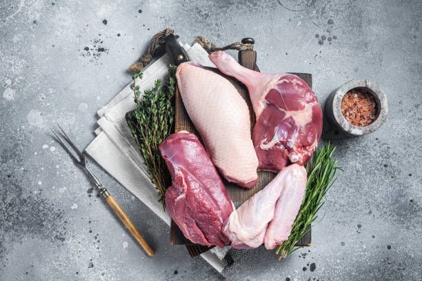 Manchon de canard à confire IGP Périgord, x7, 1kg, 3.99€kg.