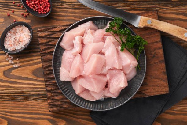 Sauté de dinde sans os, sans peau, 2.5kg, 9.62€/kg