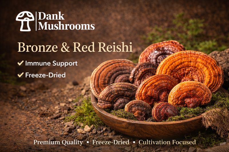 Bronze Reishi Grow Kit – Ready to Grow