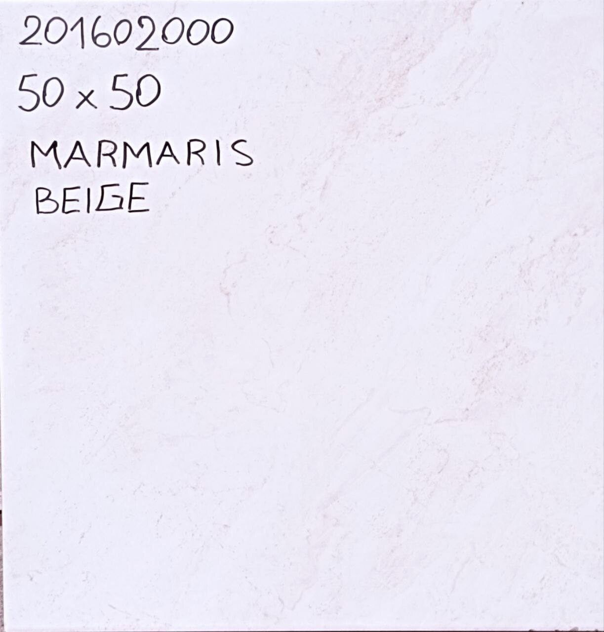CERAMICA 50 X 50 PISO/PARED MARMARIS-BEIGE-50 BRILLO PEI IV (10)