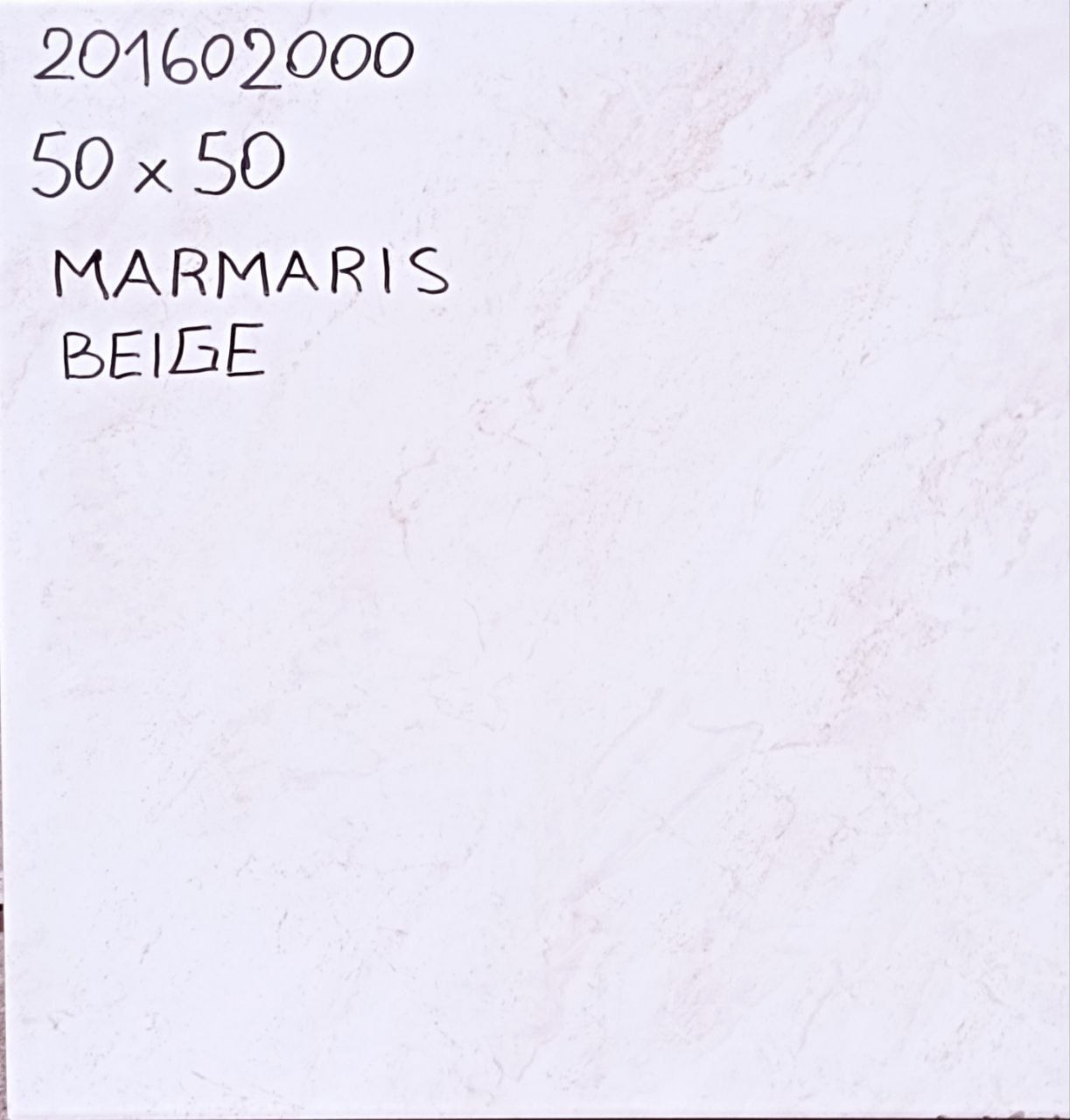 CERAMICA 50 X 50 PISO/PARED MARMARIS-BEIGE-50 BRILLO PEI IV (10)